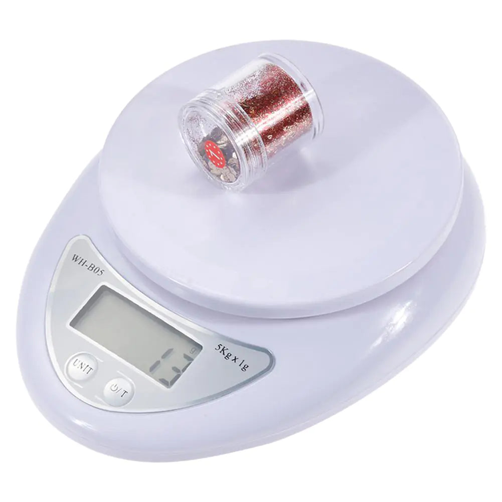 Precision Mini Digital Kitchen Scale - Compact Food Scale for Baking & Cooking