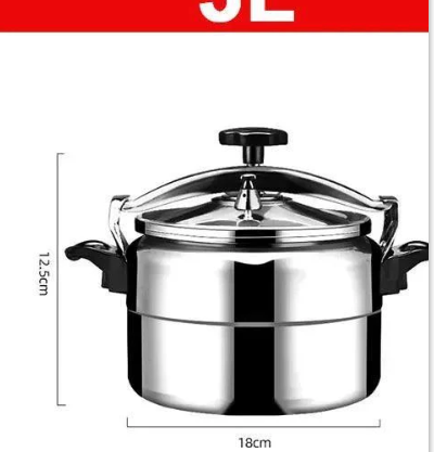 3L Aluminum Explosion-Proof Pressure Cooker (Single Unit)
