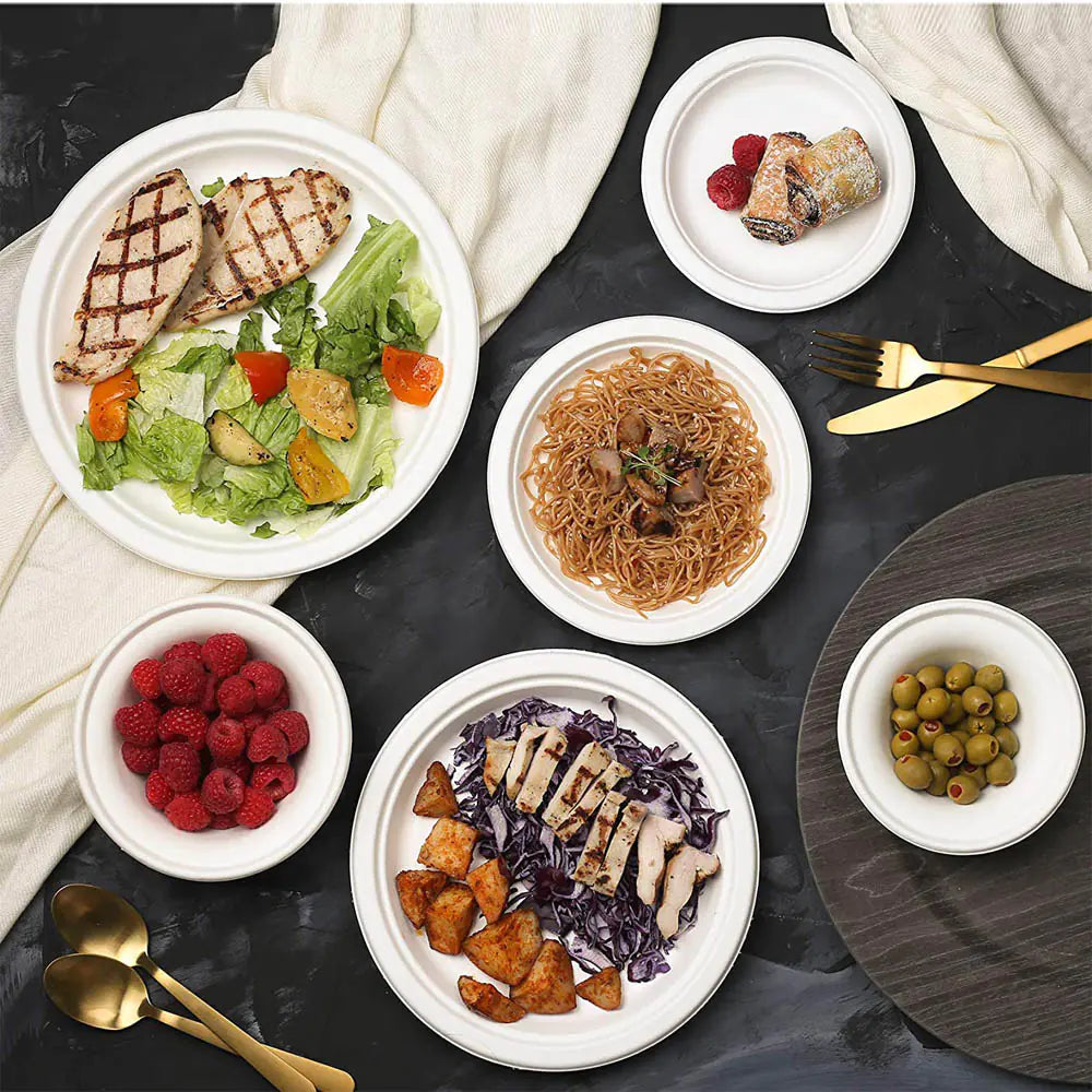 Disposable Paper Plates - Eco-Friendly Dining Solution