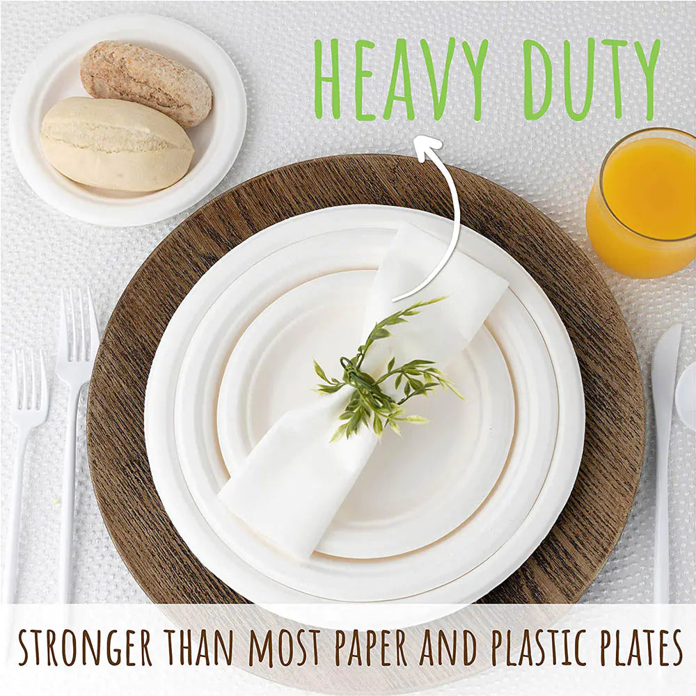 Disposable Paper Plates - Eco-Friendly Dining Solution
