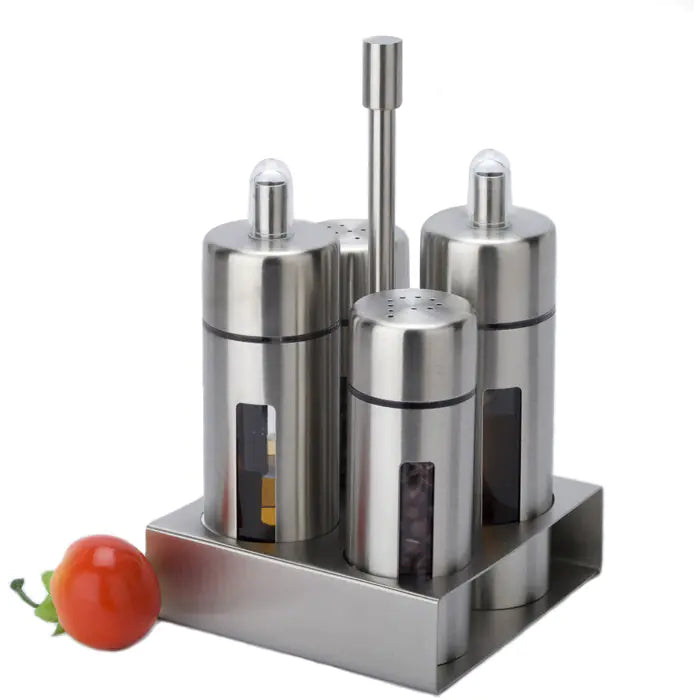304 Stainless Steel Four-Head Spice Dispenser