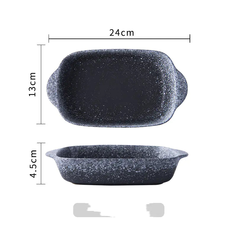 Cheese Baked Rice Baking Bowl Plate