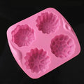 Creative Silicone Flower Cake Mold for DIY Pudding
