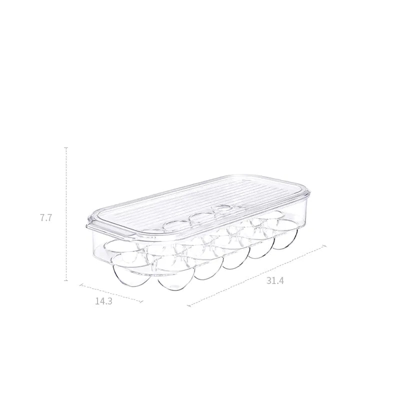 Refrigerator Egg Storage Box for Kitchen Organization