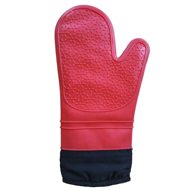 High-Temperature Silicone Baking Kitchen Gloves