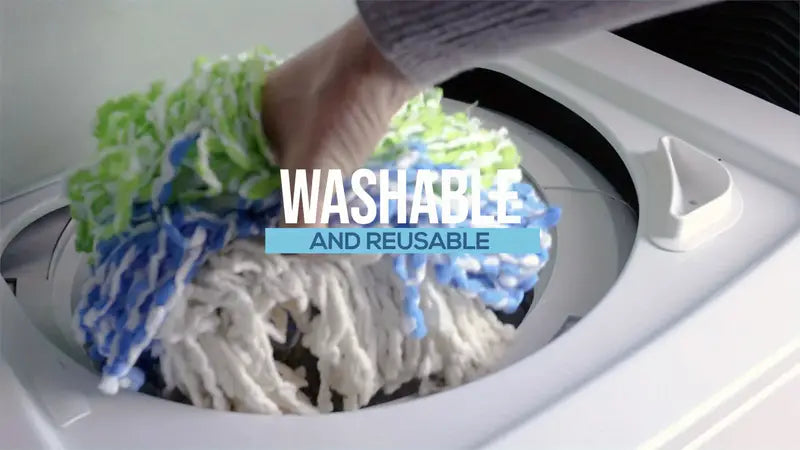 360° Rotating Microfiber Spin Mop Replacement Head